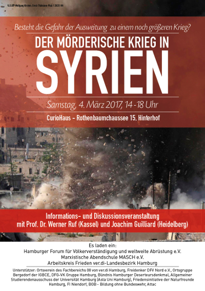 Syrien-Veranstaltung am 4. März 2017